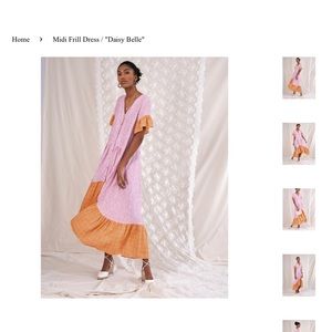 Jessica Russell Flint Midi Dress